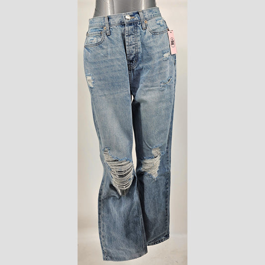 Relaxed Destroyed Jean - Because Comfort is Queen Light Wash