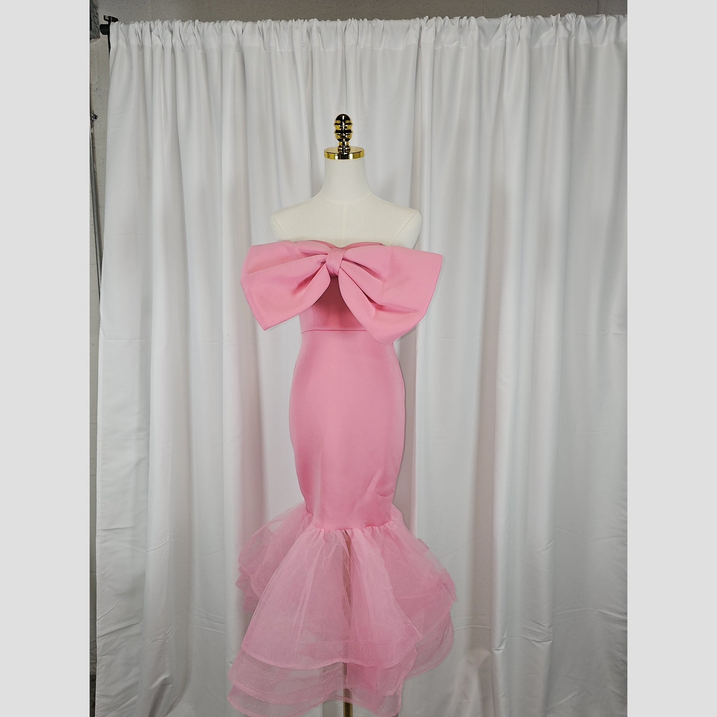 Pink Perfection: The Tulle-Tastic Mermaid Dress