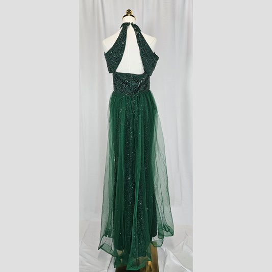 Envy-Inducing Emerald Sparkle Gown