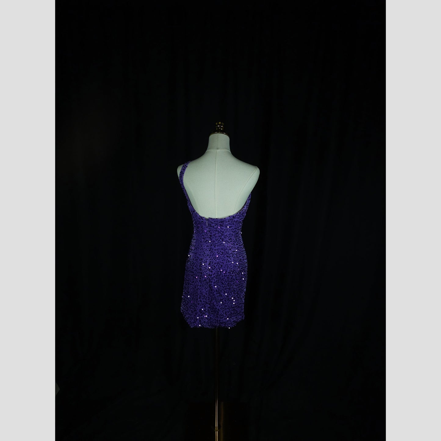 Twinkle Twilight One-Shoulder Party Dress