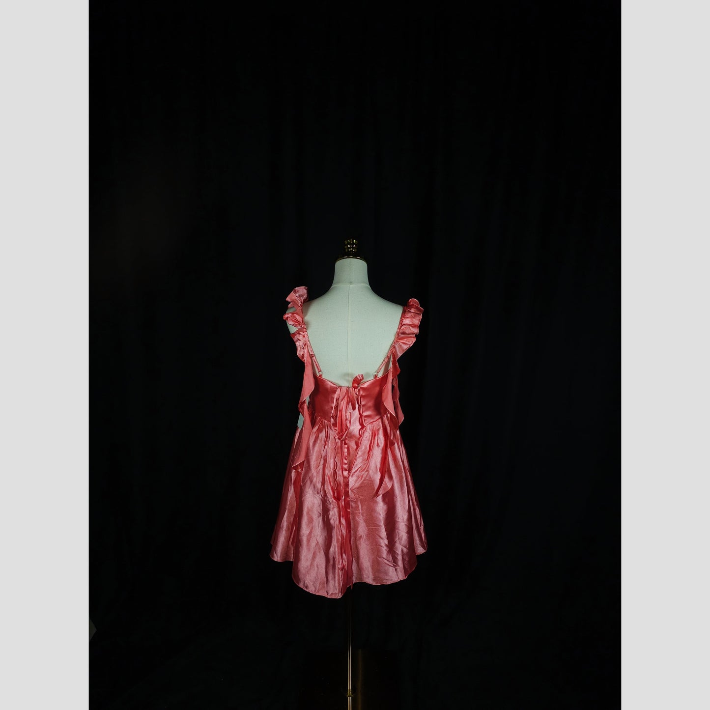 Flirty Fuchsia Frill Dress: Dance Like Nobody's Watching!