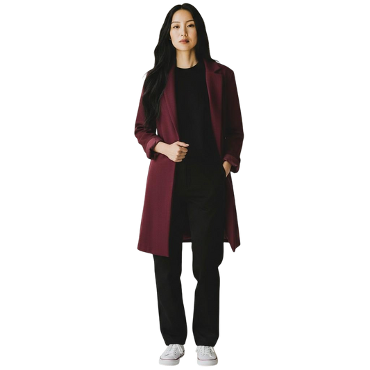 Chic Long Women's Coat - Your New Favorite Layer