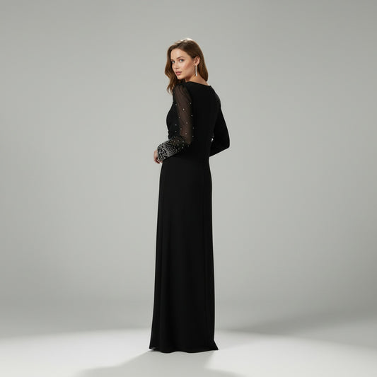 Black Crepe and Sharp Precision