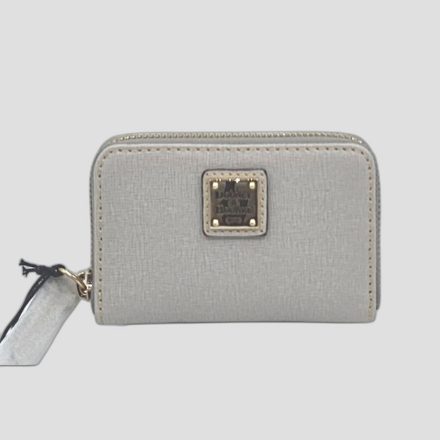 Saffiano Medium Classic Zip-Around Wallet - Chic and Compact!
