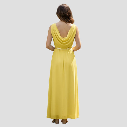 Sunshine Swoon: The Ultimate Yellow Goddess Gown