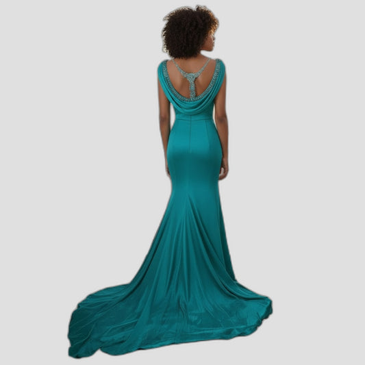 Teal Temptation: The Dress That Turns Heads & Hearts