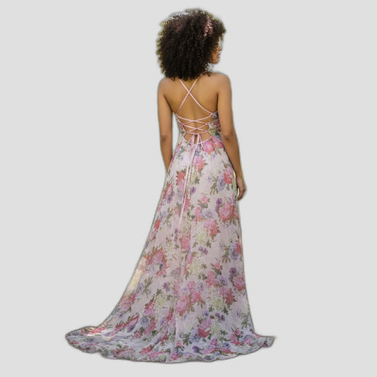 Garden Party Goddess Floral Maxi Dress