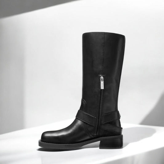 Crosby Leather Moto Boot