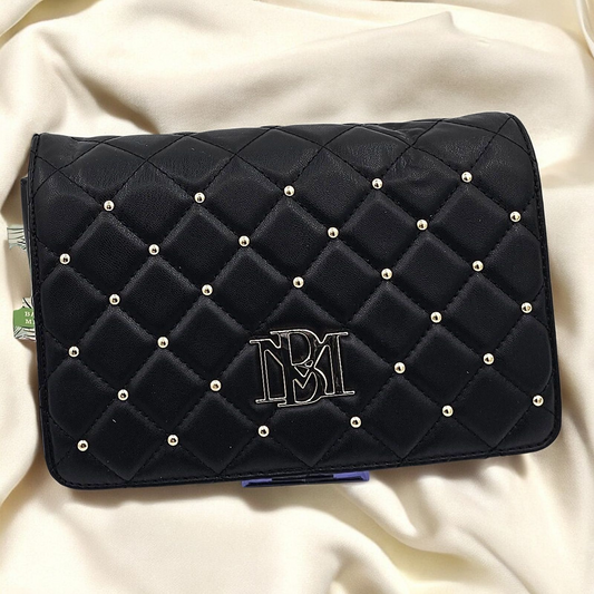 Chic Quilted Studded Clutch - Your Night Out's New Best Friend