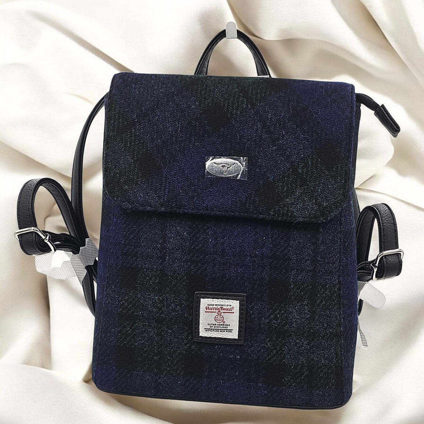 Glen Appin of Scotland Harris Tweed Backpack - Classy Plaid Edition