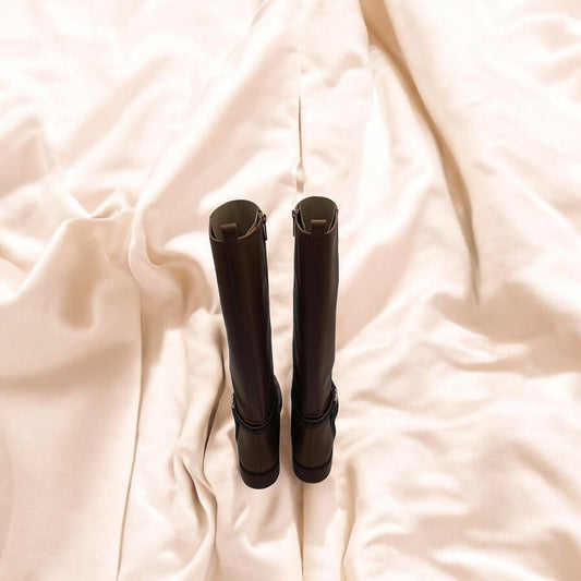 Stylish Knee-High Riding Boots