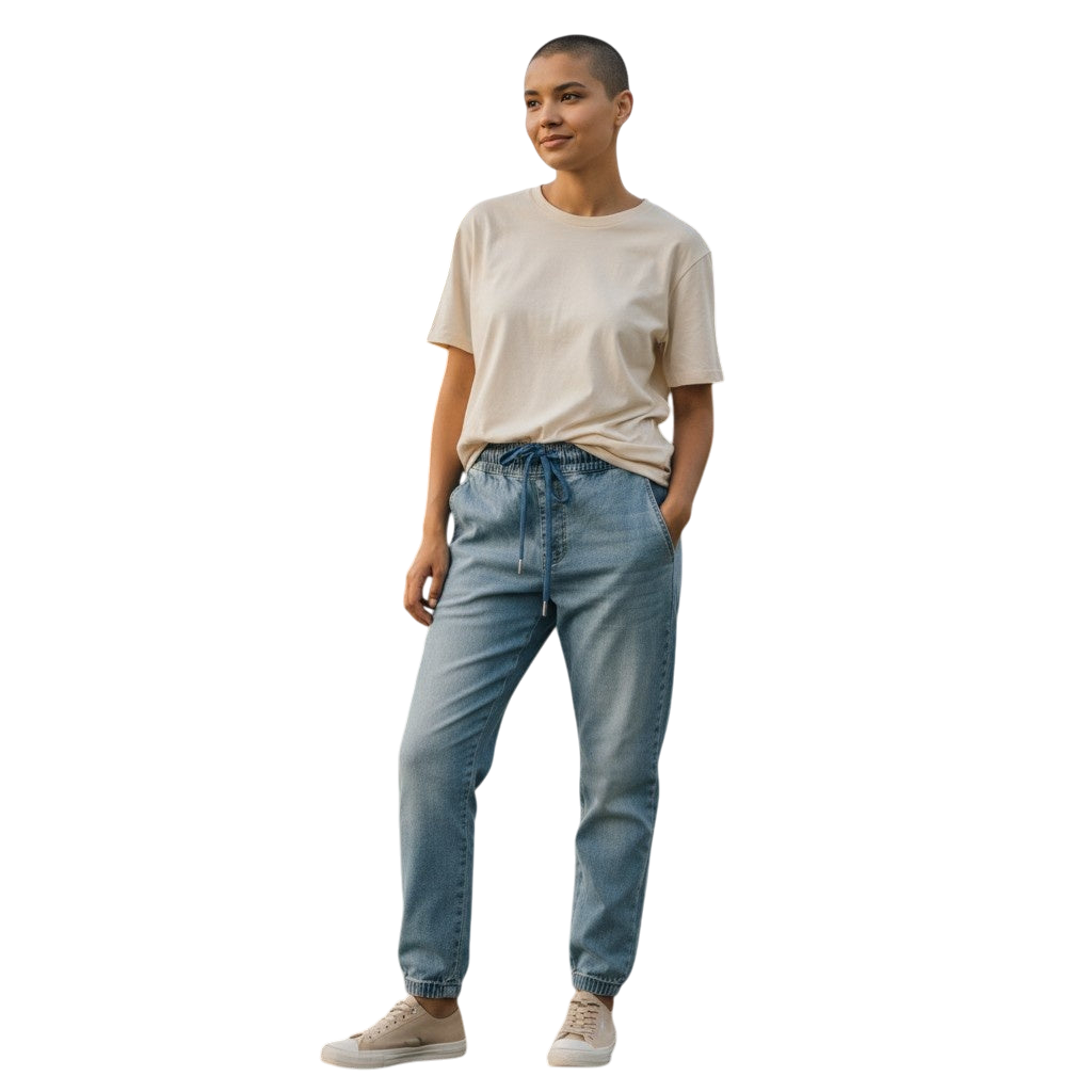 Light Wash Distress Straight Leg - Your New Lazy Day Bestie