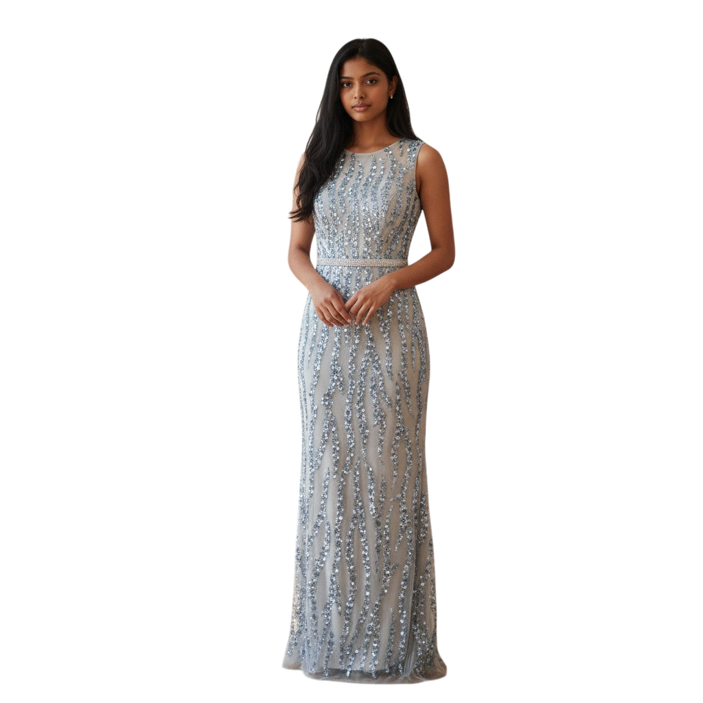 Sequin Splash: The Dazzling Diva Dress
