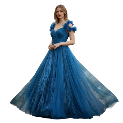 Cinderella Blues: Transformative Tulle Delight