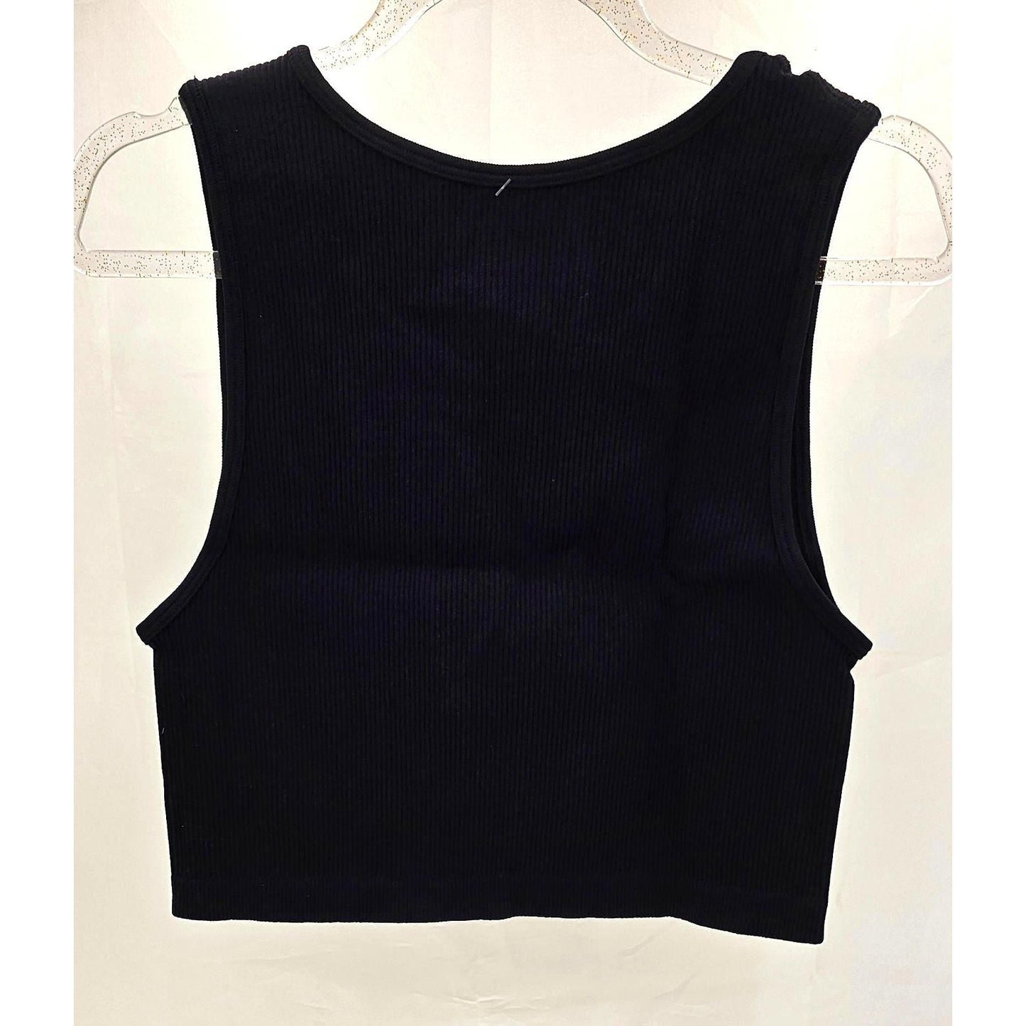 Ribbed Crop Tank Top
