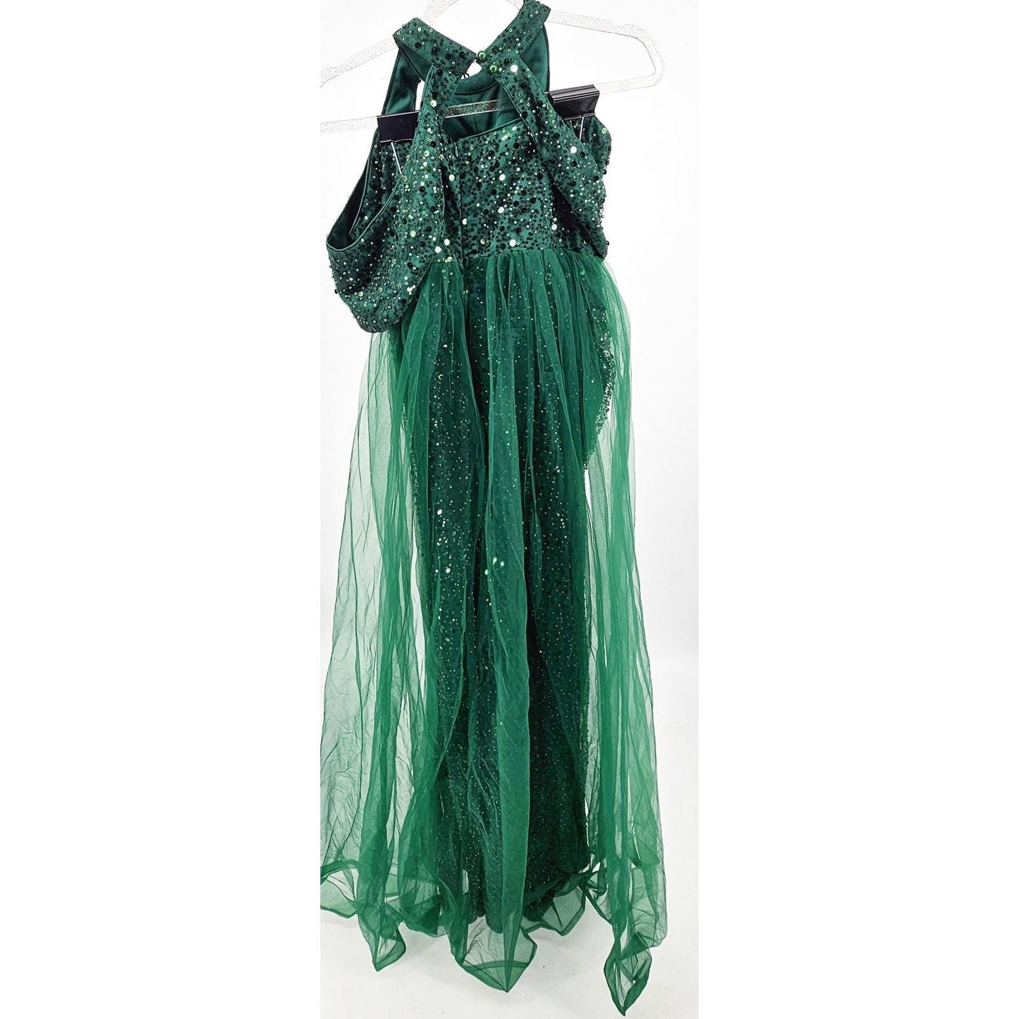 Sparkle Like You Mean It Sequin Halter Prom Dress