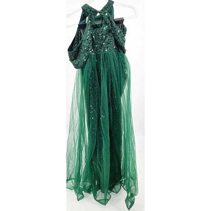 Sparkle Like You Mean It Sequin Halter Prom Dress