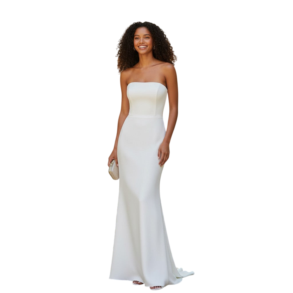 Elegant Strapless Evening Dress - Channel Your Inner Glam!