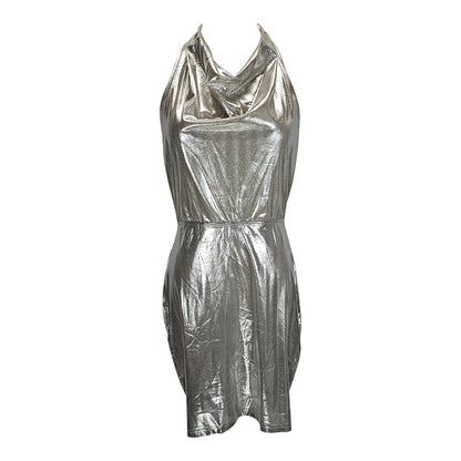 Shiny Mini Dress - The Disco Ball's Best Friend