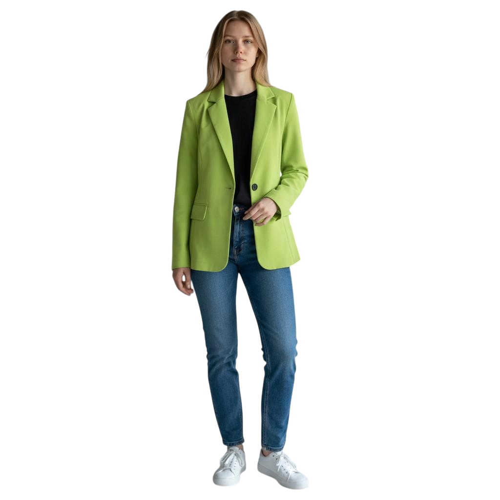 Bold Lime Women's Blazer