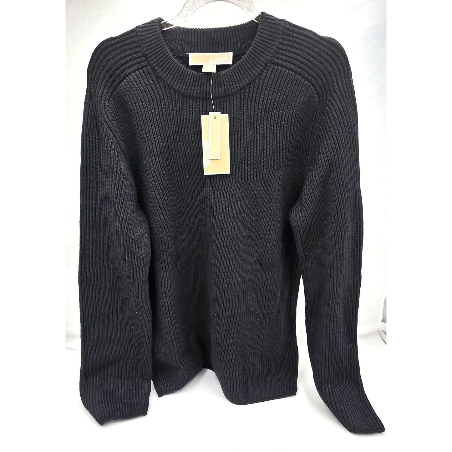 Cozy Black Ribbed Sweater - Winter's Best Friend