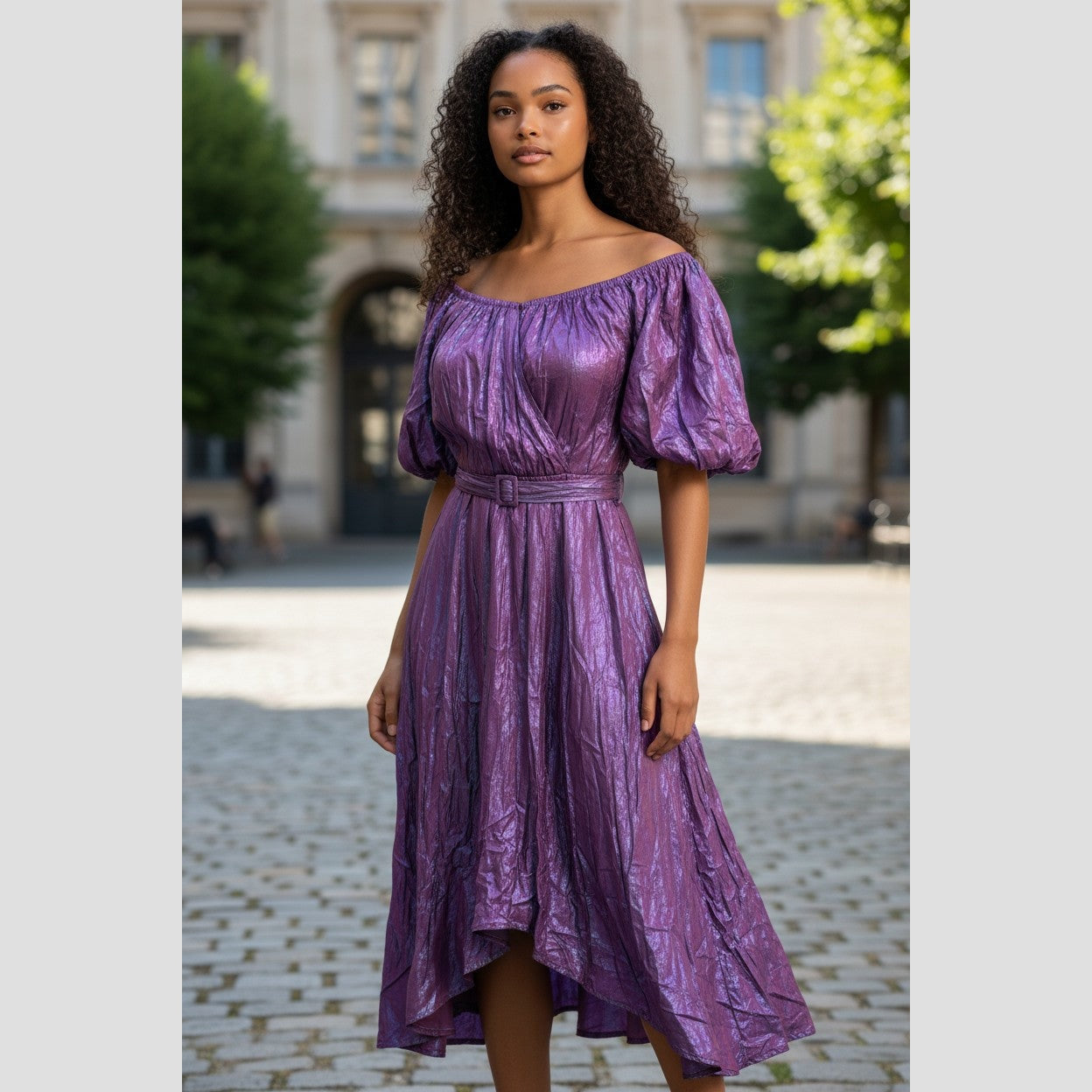 Puff Sleeve Dress - Channel Your Inner Drama Queen