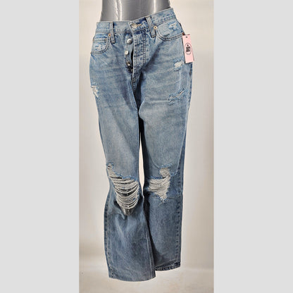 Relaxed Destroyed Jean - Because Comfort is Queen Light Wash