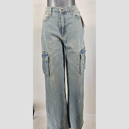 Women's Cargo Jeans - Dreams with Pockets Galore