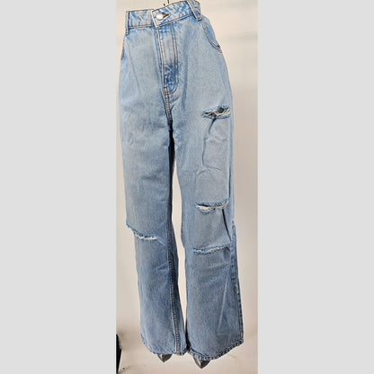 With Knee Rip Light Acid- The Pants That Carry Your Life