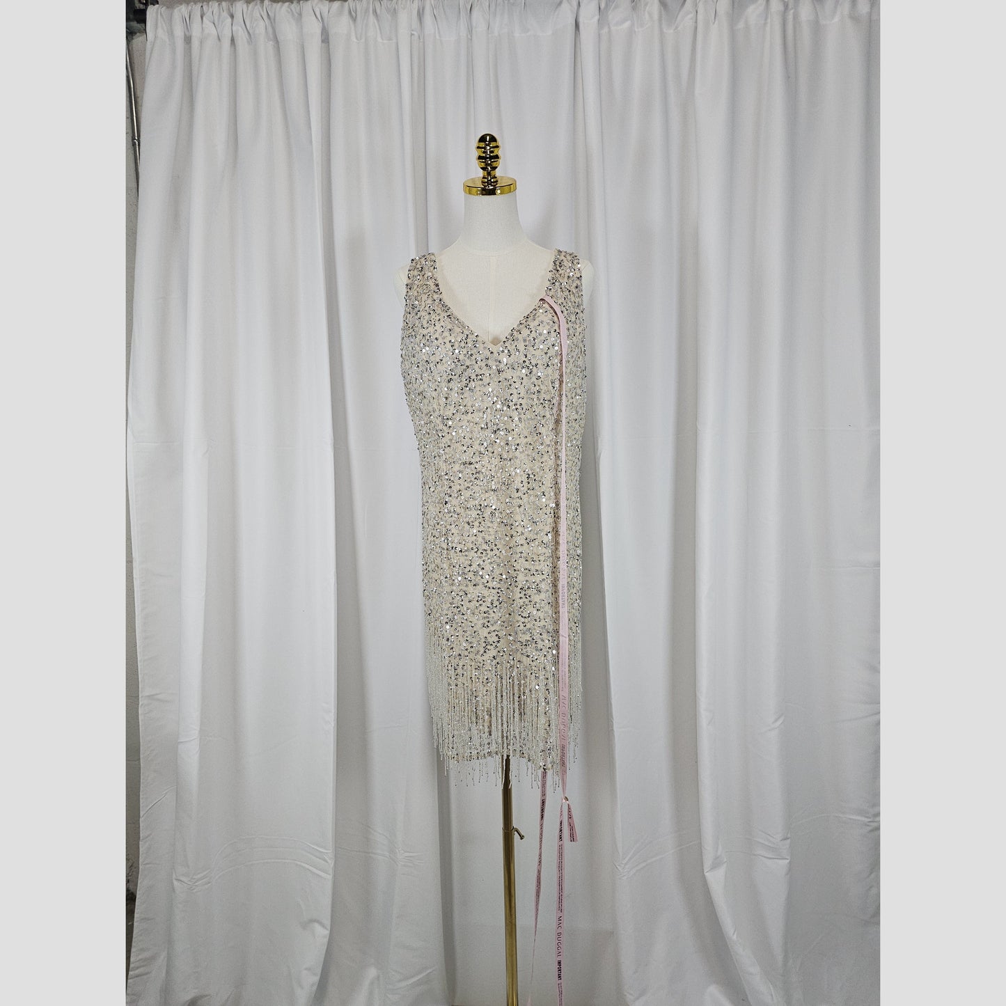 Sparkle & Fringe Fiesta Dress - Let the Good Times Shine!