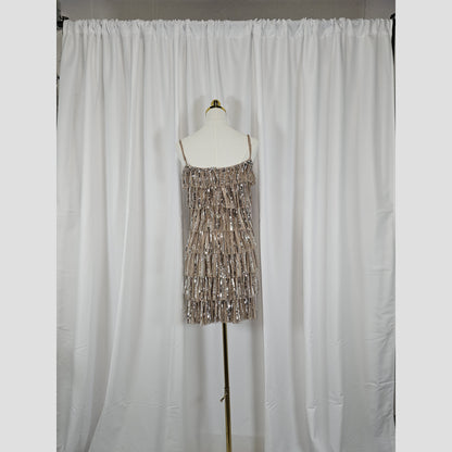 Glimmering Delight: The Perfect Party Fringe Dress
