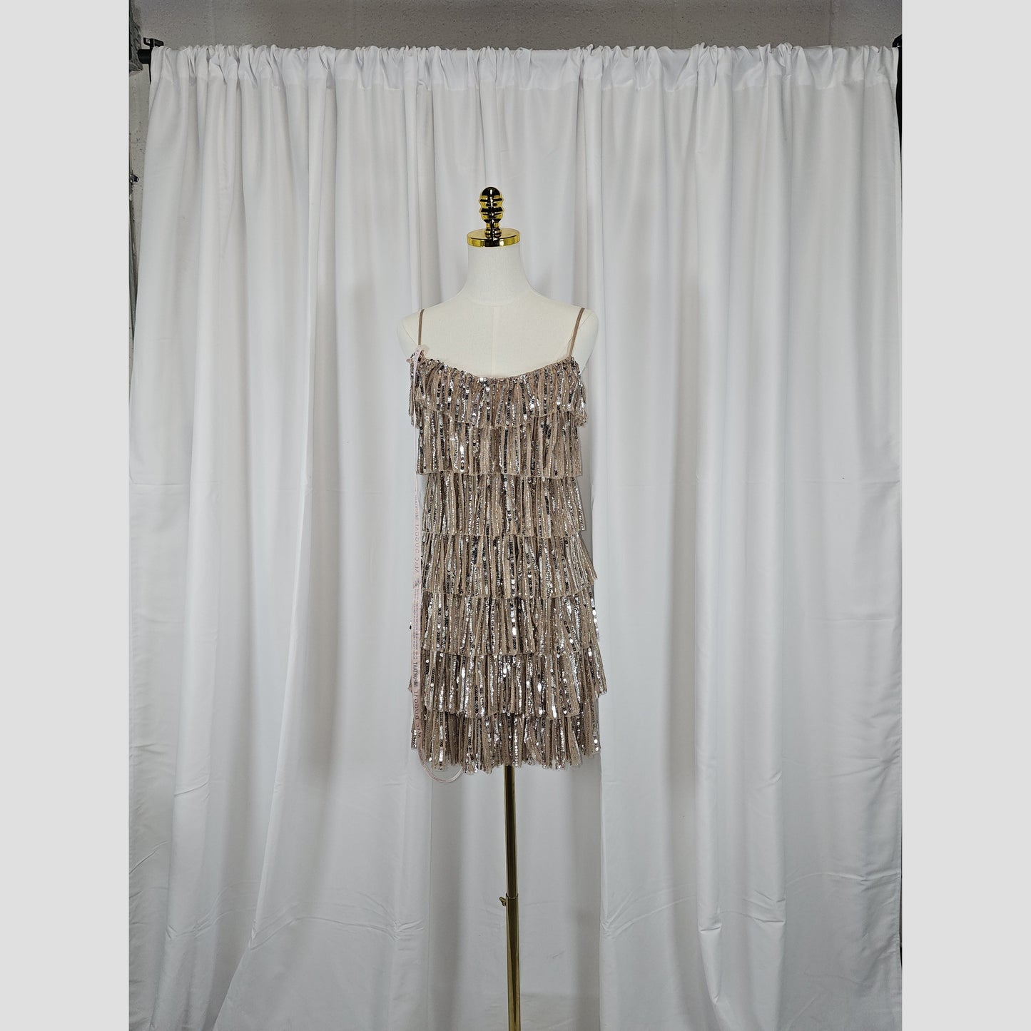 Glimmering Delight: The Perfect Party Fringe Dress