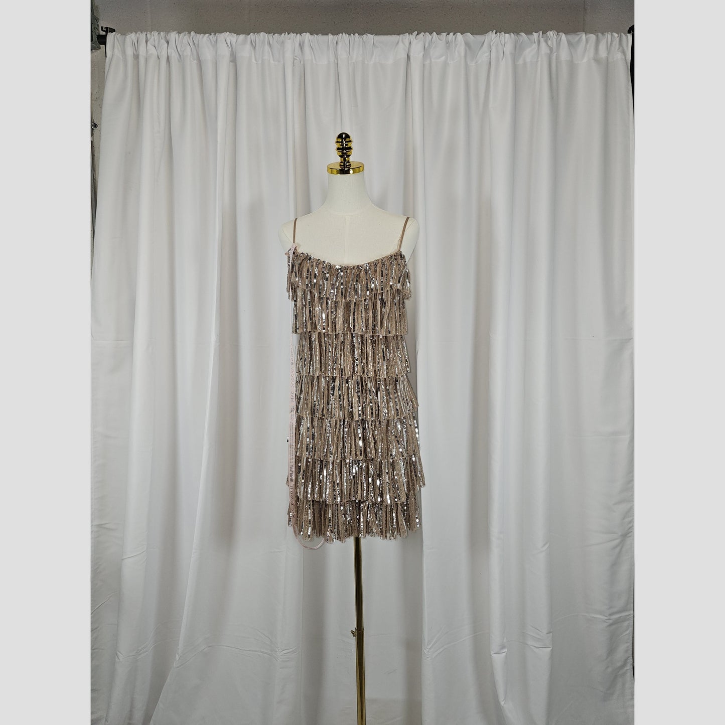 Glimmering Delight: The Perfect Party Fringe Dress