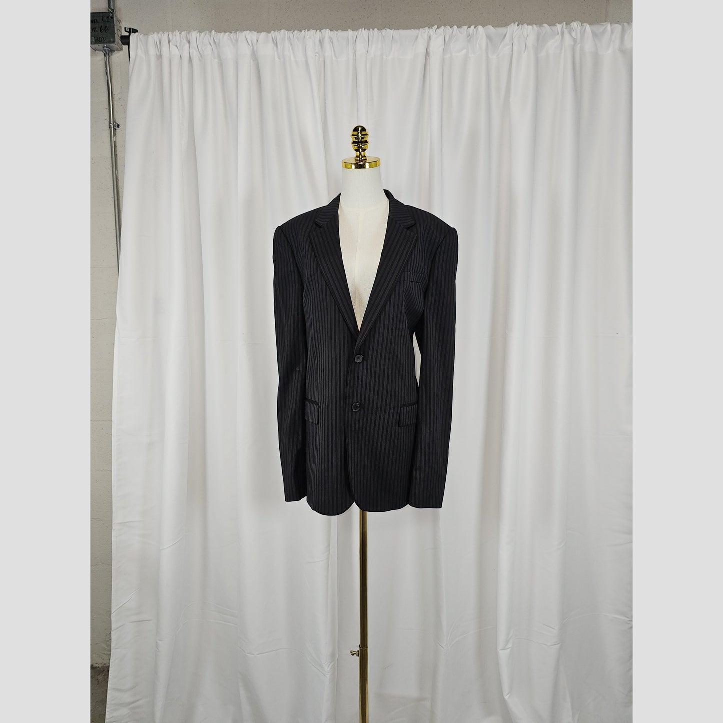 Pinstripe Power Play Blazer: Elevate Your Authority Game