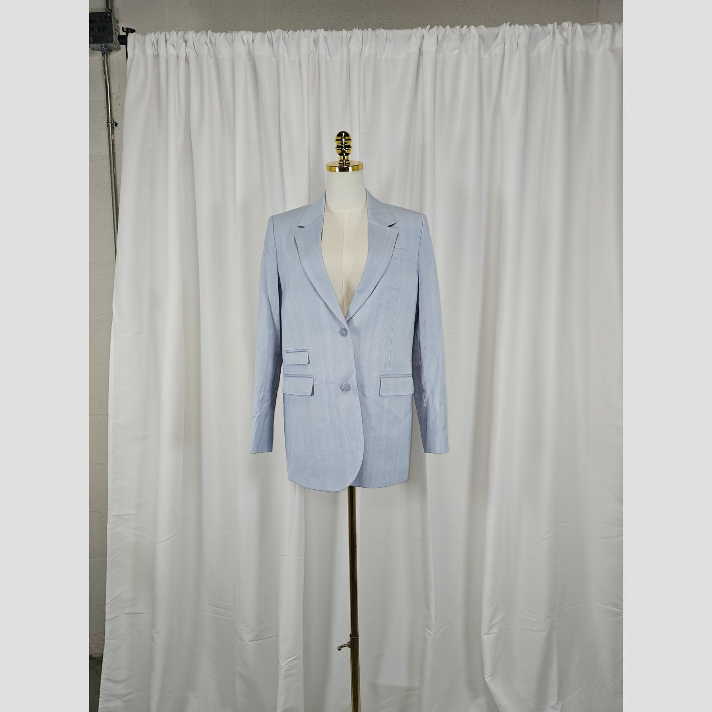 Sky's the Limit Chic Light Blue Blazer