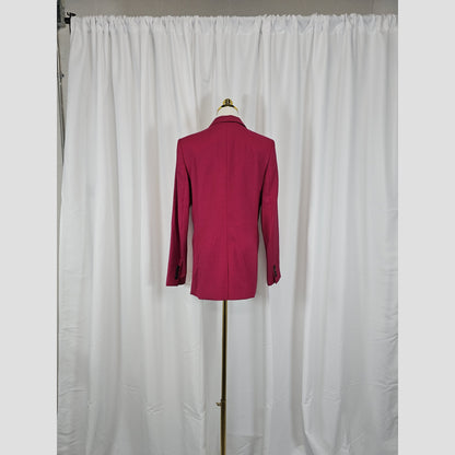 Fuchsia Power Blazer: Command Attention in Every Room!