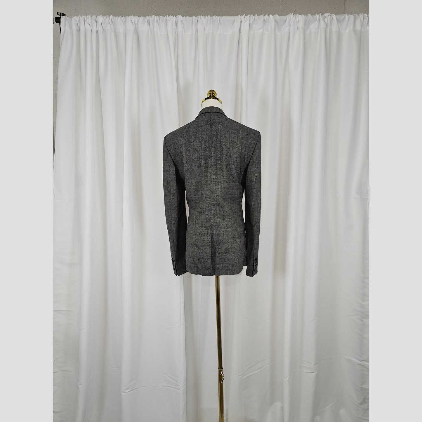 Back-Buttoned Charisma Blazer: Style Meets Secret Agent Vibes
