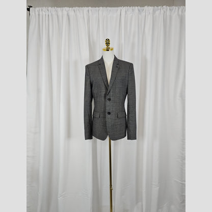 Back-Buttoned Charisma Blazer: Style Meets Secret Agent Vibes
