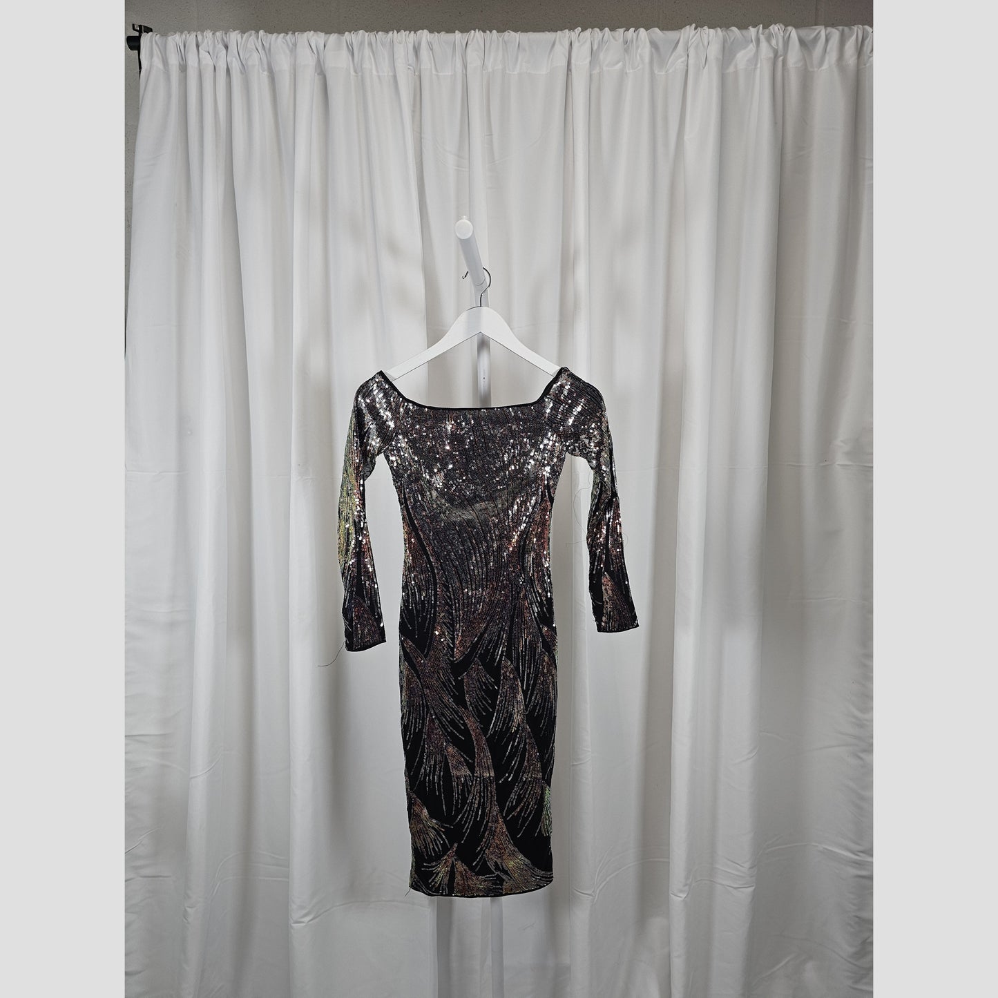 Sparkle Like It's 1999: Sequined Sensation Dress