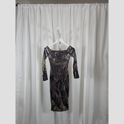 Sparkle Like It's 1999: Sequined Sensation Dress