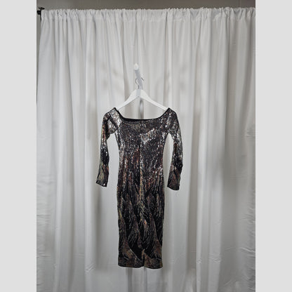 Sparkle Like It's 1999: Sequined Sensation Dress