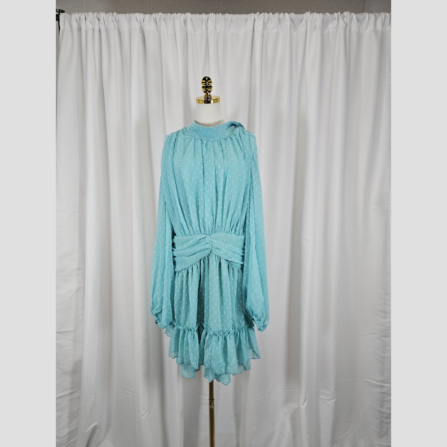 Breezy Blue Dot Delight Dress