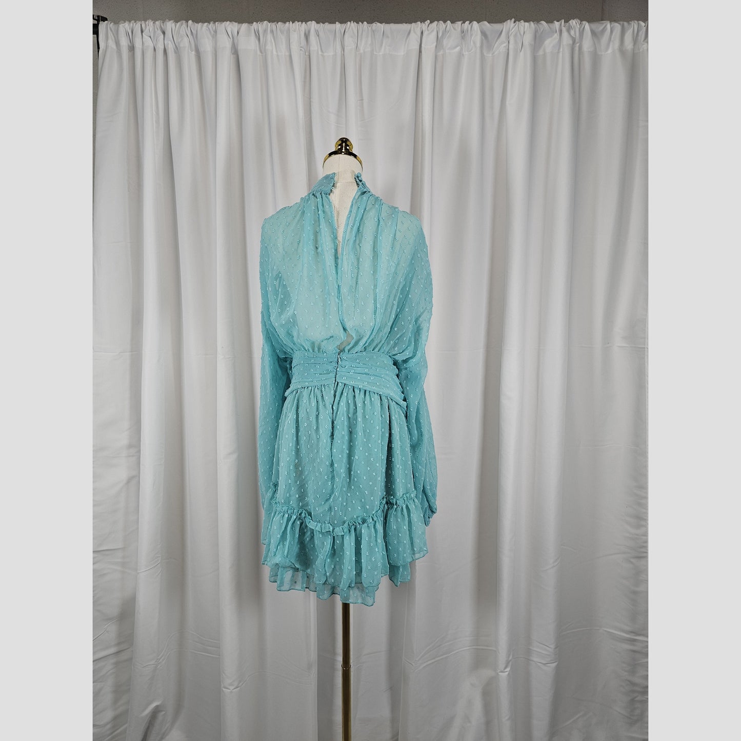 Breezy Blue Dot Delight Dress