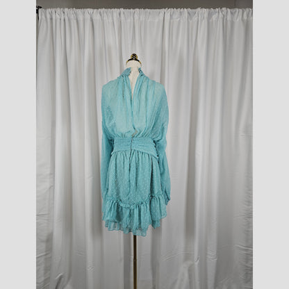 Breezy Blue Dot Delight Dress