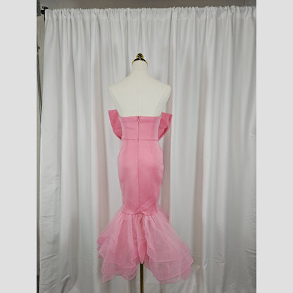 Pink Perfection: The Tulle-Tastic Mermaid Dress
