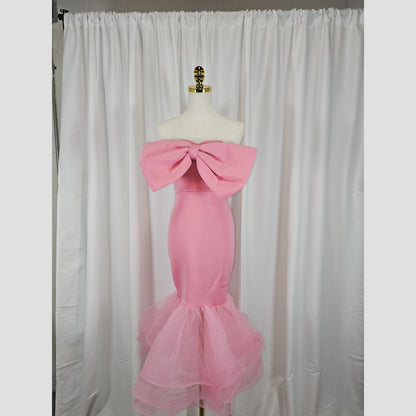 Pink Perfection: The Tulle-Tastic Mermaid Dress