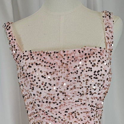 Bubbling Blush Bow-Tie Delight Dress