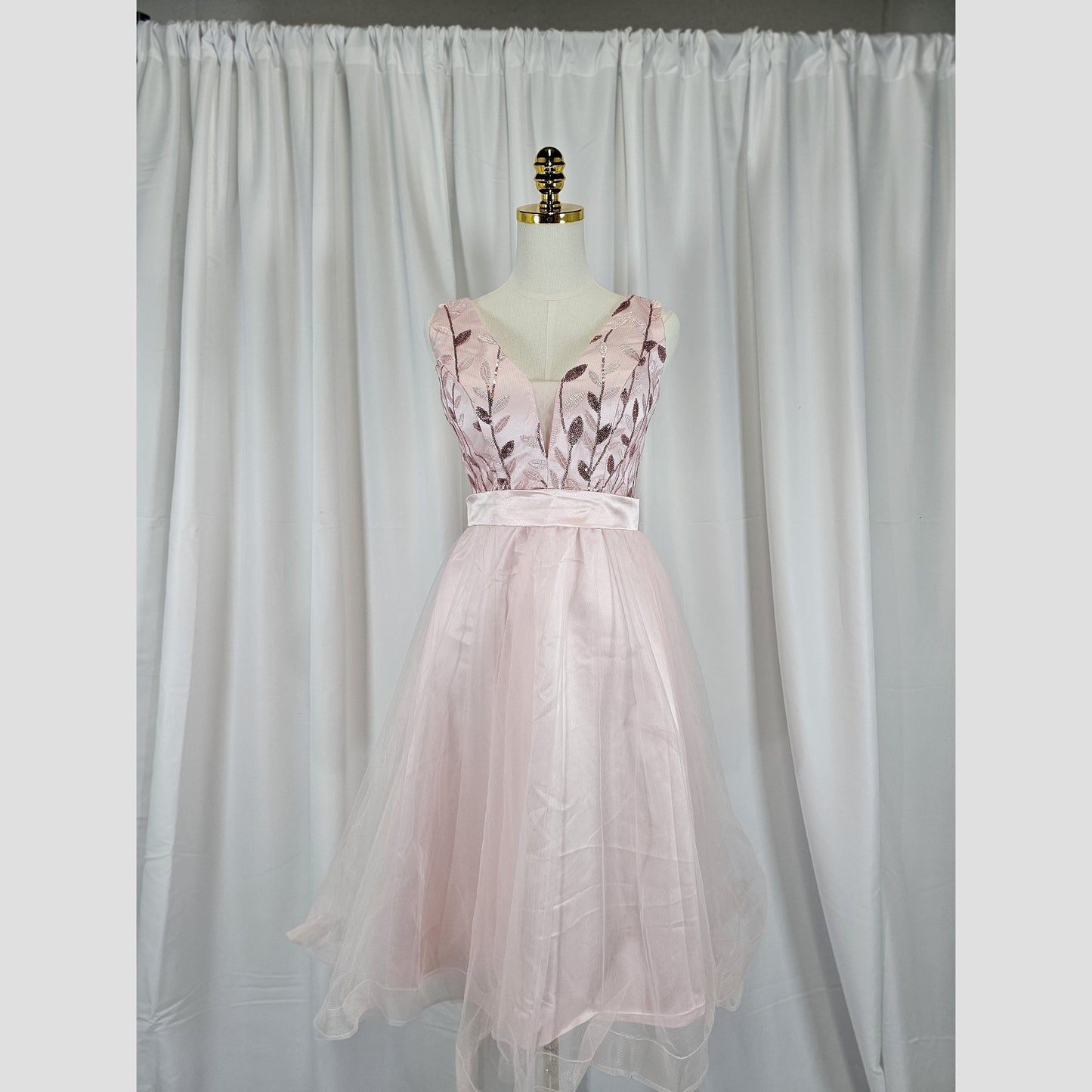 Blush Blossom Party Dress: Dance Like Everyone's Watching