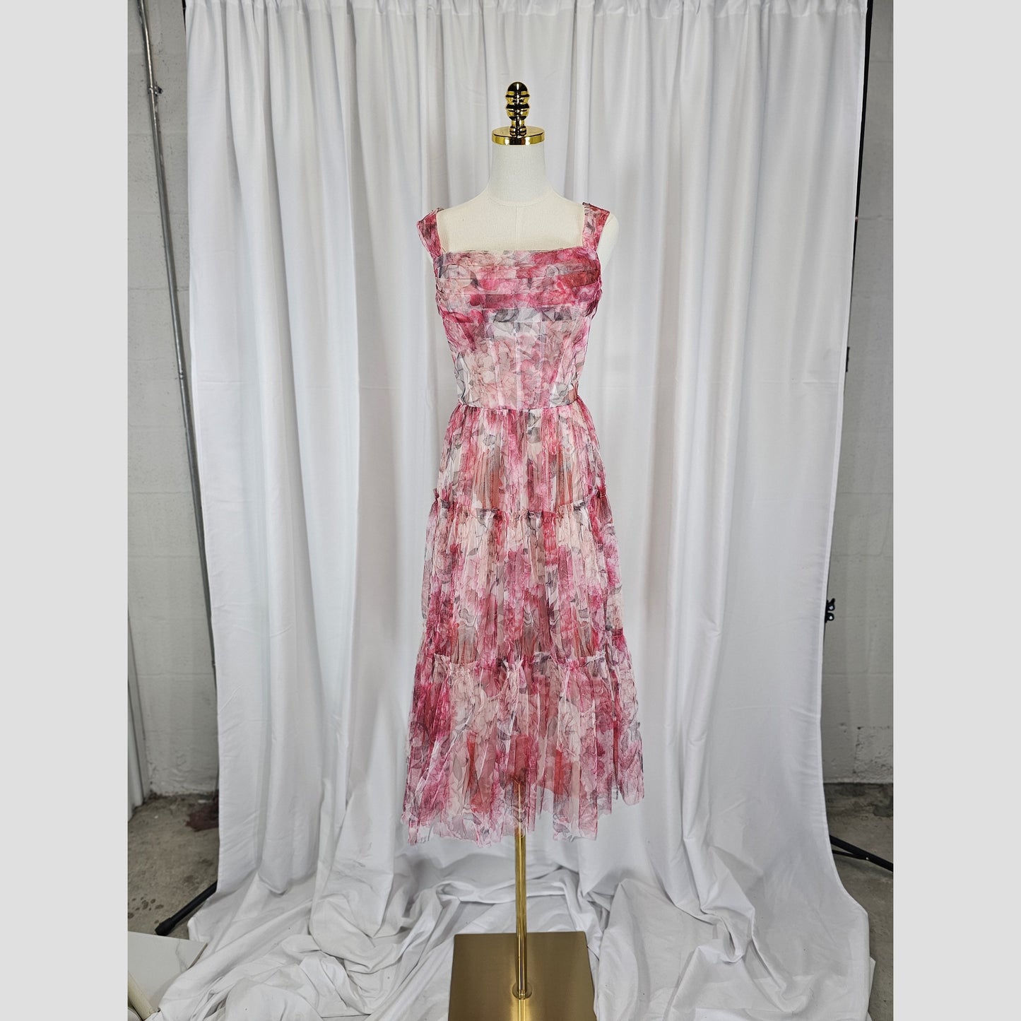 Petal-Powered Party Dress: A Flirty Floral Fantasy