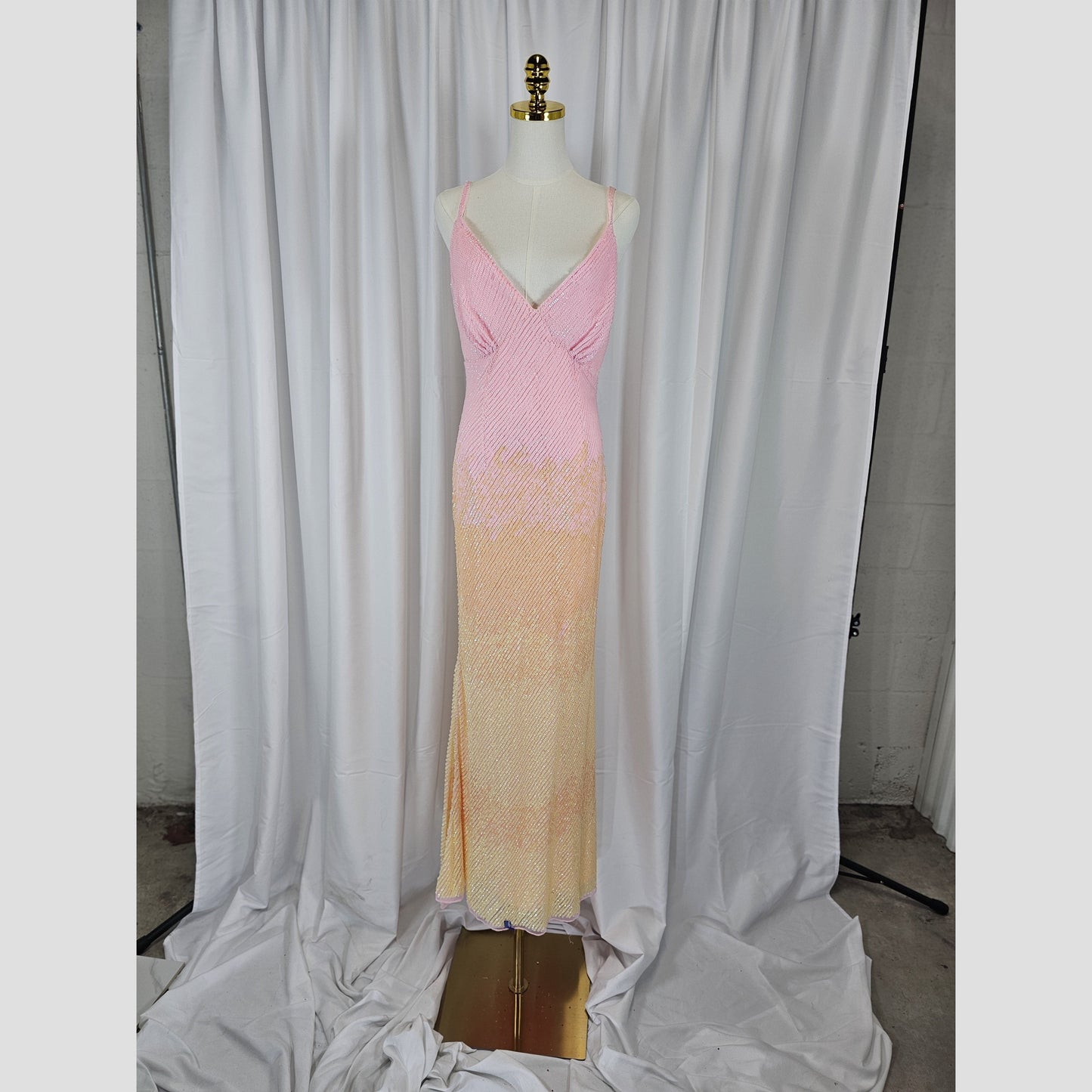 Sunset Dreams Sequin Maxi Dress – Shine Right into Dusk!